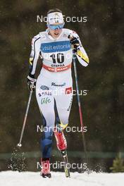 19.02.2017, Otepaeae, Estonia (EST): Anna Dyvik (SWE) - FIS world cup cross-country, 10km women, Otepaeae (EST). www.nordicfocus.com. © Modica/NordicFocus. Every downloaded picture is fee-liable.
