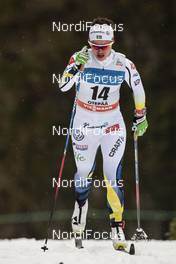 19.02.2017, Otepaeae, Estonia (EST): Anna Haag (SWE) - FIS world cup cross-country, 10km women, Otepaeae (EST). www.nordicfocus.com. © Modica/NordicFocus. Every downloaded picture is fee-liable.
