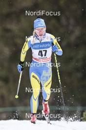 19.02.2017, Otepaeae, Estonia (EST): Tetyana Antypenko (UKR) - FIS world cup cross-country, 10km women, Otepaeae (EST). www.nordicfocus.com. © Modica/NordicFocus. Every downloaded picture is fee-liable.