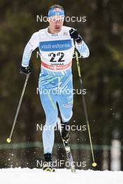 19.02.2017, Otepaeae, Estonia (EST): Perttu Hyvarinen (FIN) - FIS world cup cross-country, 15km men, Otepaeae (EST). www.nordicfocus.com. © Modica/NordicFocus. Every downloaded picture is fee-liable.