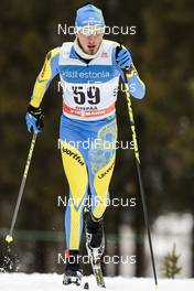 19.02.2017, Otepaeae, Estonia (EST): Oleksii Krasovskyi (UKR) - FIS world cup cross-country, 15km men, Otepaeae (EST). www.nordicfocus.com. © Modica/NordicFocus. Every downloaded picture is fee-liable.