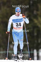 19.02.2017, Otepaeae, Estonia (EST): Lari Lehtonen (FIN) - FIS world cup cross-country, 15km men, Otepaeae (EST). www.nordicfocus.com. © Modica/NordicFocus. Every downloaded picture is fee-liable.