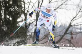 18.02.2017, Otepaeae, Estonia (EST): Calle Halfvarsson (SWE) - FIS world cup cross-country, individual sprint, Otepaeae (EST). www.nordicfocus.com. © Modica/NordicFocus. Every downloaded picture is fee-liable.