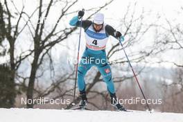 18.02.2017, Otepaeae, Estonia (EST): Baptiste Gros (FRA) - FIS world cup cross-country, individual sprint, Otepaeae (EST). www.nordicfocus.com. © Modica/NordicFocus. Every downloaded picture is fee-liable.