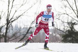 18.02.2017, Otepaeae, Estonia (EST): Knute Johnsgaard (CAN) - FIS world cup cross-country, individual sprint, Otepaeae (EST). www.nordicfocus.com. © Modica/NordicFocus. Every downloaded picture is fee-liable.