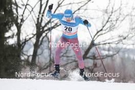 18.02.2017, Otepaeae, Estonia (EST): Anton Gafarov (RUS) - FIS world cup cross-country, individual sprint, Otepaeae (EST). www.nordicfocus.com. © Modica/NordicFocus. Every downloaded picture is fee-liable.