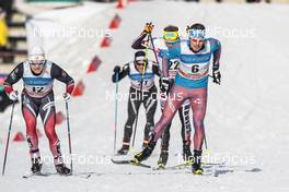 18.02.2017, Otepaeae, Estonia (EST): Haavard Solaas Taugboel (NOR), Sergey Ustiugov (RUS), (l-r)  - FIS world cup cross-country, individual sprint, Otepaeae (EST). www.nordicfocus.com. © Modica/NordicFocus. Every downloaded picture is fee-liable.