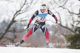 18.02.2017, Otepaeae, Estonia (EST): Ingvild Flugstad Oestberg (NOR) - FIS world cup cross-country, individual sprint, Otepaeae (EST). www.nordicfocus.com. © Modica/NordicFocus. Every downloaded picture is fee-liable.