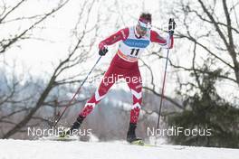 18.02.2017, Otepaeae, Estonia (EST): Len Valjas (CAN) - FIS world cup cross-country, individual sprint, Otepaeae (EST). www.nordicfocus.com. © Modica/NordicFocus. Every downloaded picture is fee-liable.