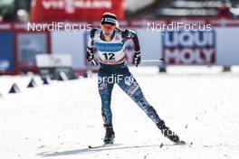18.02.2017, Otepaeae, Estonia (EST): Jessica Diggins (USA) - FIS world cup cross-country, individual sprint, Otepaeae (EST). www.nordicfocus.com. © Modica/NordicFocus. Every downloaded picture is fee-liable.