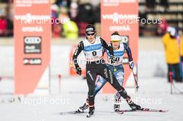 18.02.2017, Otepaeae, Estonia (EST): Laurien Van Der Graaff (SUI), Ida Sargent (USA), (l-r)  - FIS world cup cross-country, individual sprint, Otepaeae (EST). www.nordicfocus.com. © Modica/NordicFocus. Every downloaded picture is fee-liable.