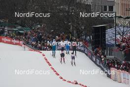 08.03.2017, Drammen, Norway (NOR): downhill section quarter finals men - FIS world cup cross-country, individual sprint, Drammen (NOR). www.nordicfocus.com. © Rauschendorfer/NordicFocus. Every downloaded picture is fee-liable.