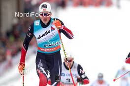08.03.2017, Drammen, Norway (NOR): Johannes Hoesflot Klaebo (NOR) - FIS world cup cross-country, individual sprint, Drammen (NOR). www.nordicfocus.com. © Rauschendorfer/NordicFocus. Every downloaded picture is fee-liable.