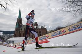 08.03.2017, Drammen, Norway (NOR): Timo Andre Bakken (NOR) - FIS world cup cross-country, individual sprint, Drammen (NOR). www.nordicfocus.com. © Rauschendorfer/NordicFocus. Every downloaded picture is fee-liable.