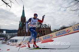 08.03.2017, Drammen, Norway (NOR): Andrew Newell (USA) - FIS world cup cross-country, individual sprint, Drammen (NOR). www.nordicfocus.com. © Rauschendorfer/NordicFocus. Every downloaded picture is fee-liable.