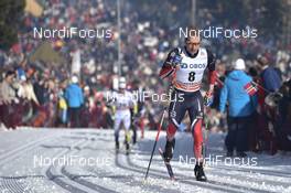 11.03.2017, Oslo, Norway (NOR): Simen Hegstad Krueger (NOR) - FIS world cup cross-country, mass men, Oslo (NOR). www.nordicfocus.com. © Thibaut/NordicFocus. Every downloaded picture is fee-liable.