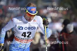 11.03.2017, Oslo, Norway (NOR): Ville Nousiainen (FIN) - FIS world cup cross-country, mass men, Oslo (NOR). www.nordicfocus.com. © Thibaut/NordicFocus. Every downloaded picture is fee-liable.
