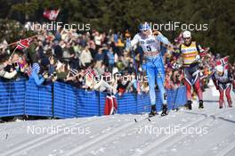 11.03.2017, Oslo, Norway (NOR): Iivo Niskanen (FIN), Martin Johnsrud Sundby (NOR) - FIS world cup cross-country, mass men, Oslo (NOR). www.nordicfocus.com. © Thibaut/NordicFocus. Every downloaded picture is fee-liable.