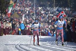 11.03.2017, Oslo, Norway (NOR): Dmitriy Japarov (RUS), Sergey Turyshev (RUS) - FIS world cup cross-country, mass men, Oslo (NOR). www.nordicfocus.com. © Thibaut/NordicFocus. Every downloaded picture is fee-liable.