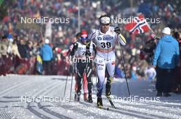 11.03.2017, Oslo, Norway (NOR): Emil Joensson (SWE) - FIS world cup cross-country, mass men, Oslo (NOR). www.nordicfocus.com. © Thibaut/NordicFocus. Every downloaded picture is fee-liable.