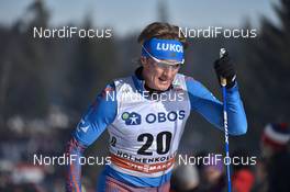 11.03.2017, Oslo, Norway (NOR): Dmitriy Japarov (RUS) - FIS world cup cross-country, mass men, Oslo (NOR). www.nordicfocus.com. © Thibaut/NordicFocus. Every downloaded picture is fee-liable.