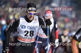 11.03.2017, Oslo, Norway (NOR): Ueli Schnider (SUI) - FIS world cup cross-country, mass men, Oslo (NOR). www.nordicfocus.com. © Thibaut/NordicFocus. Every downloaded picture is fee-liable.