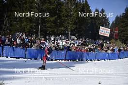 11.03.2017, Oslo, Norway (NOR): Martin Loewstroem Nyenget (NOR) - FIS world cup cross-country, mass men, Oslo (NOR). www.nordicfocus.com. © Thibaut/NordicFocus. Every downloaded picture is fee-liable.
