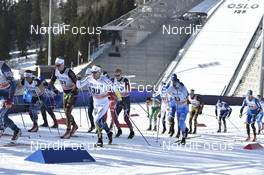 11.03.2017, Oslo, Norway (NOR): Emil Joensson (SWE) - FIS world cup cross-country, mass men, Oslo (NOR). www.nordicfocus.com. © Thibaut/NordicFocus. Every downloaded picture is fee-liable.