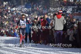 11.03.2017, Oslo, Norway (NOR): Mathias Rundgreen (NOR) - FIS world cup cross-country, mass men, Oslo (NOR). www.nordicfocus.com. © Thibaut/NordicFocus. Every downloaded picture is fee-liable.