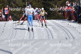11.03.2017, Oslo, Norway (NOR): Iivo Niskanen (FIN), Martin Johnsrud Sundby (NOR) - FIS world cup cross-country, mass men, Oslo (NOR). www.nordicfocus.com. © Thibaut/NordicFocus. Every downloaded picture is fee-liable.