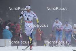 12.03.2017, Oslo, Norway (NOR): Charlotte Kalla (SWE) - FIS world cup cross-country, mass women, Oslo (NOR). www.nordicfocus.com. © NordicFocus. Every downloaded picture is fee-liable.