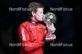 17.03.2017, Quebec, Canada (CAN): Johannes Hoesflot Klaebo (NOR) - FIS world cup cross-country, cups, Quebec (CAN). www.nordicfocus.com. © Modica/NordicFocus. Every downloaded picture is fee-liable.