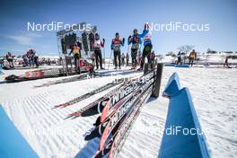 17.03.2017, Quebec, Canada (CAN): Jonas Baumann (SUI), Jovian Hediger (SUI), (l-r)  - FIS world cup cross-country, individual sprint, Quebec (CAN). www.nordicfocus.com. © Modica/NordicFocus. Every downloaded picture is fee-liable.