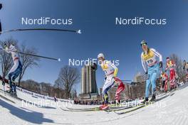 18.03.2017, Quebec, Canada (CAN): Paal Golberg (NOR), Maciej Starega (POL), (l-r)  - FIS world cup cross-country, mass men, Quebec (CAN). www.nordicfocus.com. © Modica/NordicFocus. Every downloaded picture is fee-liable.