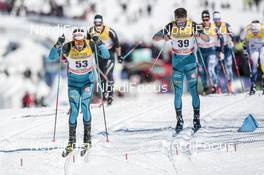 18.03.2017, Quebec, Canada (CAN): Adrien Backscheider (FRA), Clement Parisse (FRA), (l-r)  - FIS world cup cross-country, mass men, Quebec (CAN). www.nordicfocus.com. © Modica/NordicFocus. Every downloaded picture is fee-liable.