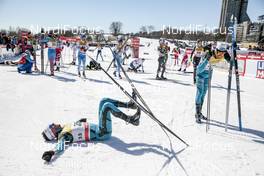 18.03.2017, Quebec, Canada (CAN): Jean Marc Gaillard (FRA), Maurice Manificat (FRA), (l-r)  - FIS world cup cross-country, mass men, Quebec (CAN). www.nordicfocus.com. © Modica/NordicFocus. Every downloaded picture is fee-liable.