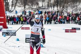 18.03.2017, Quebec, Canada (CAN): Marit Bjoergen (NOR) - FIS world cup cross-country, mass women, Quebec (CAN). www.nordicfocus.com. © Modica/NordicFocus. Every downloaded picture is fee-liable.