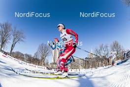 18.03.2017, Quebec, Canada (CAN): Emily Nishikawa (CAN) - FIS world cup cross-country, mass women, Quebec (CAN). www.nordicfocus.com. © Modica/NordicFocus. Every downloaded picture is fee-liable.