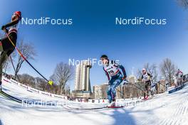 18.03.2017, Quebec, Canada (CAN): Rosie Brennan (USA) - FIS world cup cross-country, mass women, Quebec (CAN). www.nordicfocus.com. © Modica/NordicFocus. Every downloaded picture is fee-liable.