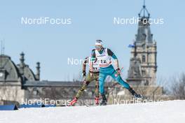 19.03.2017, Quebec, Canada (CAN): Clement Parisse (FRA) - FIS world cup cross-country, pursuit men, Quebec (CAN). www.nordicfocus.com. © Modica/NordicFocus. Every downloaded picture is fee-liable.