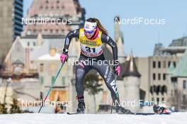 19.03.2017, Quebec, Canada (CAN): Elisa Brocard (ITA) - FIS world cup cross-country, pursuit women, Quebec (CAN). www.nordicfocus.com. © Modica/NordicFocus. Every downloaded picture is fee-liable.