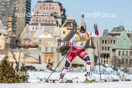 19.03.2017, Quebec, Canada (CAN): Maiken Caspersen Falla (NOR) - FIS world cup cross-country, pursuit women, Quebec (CAN). www.nordicfocus.com. © Modica/NordicFocus. Every downloaded picture is fee-liable.