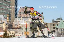 19.03.2017, Quebec, Canada (CAN): Victoria Carl (GER) - FIS world cup cross-country, pursuit women, Quebec (CAN). www.nordicfocus.com. © Modica/NordicFocus. Every downloaded picture is fee-liable.