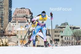 19.03.2017, Quebec, Canada (CAN): Krista Parmakoski (FIN) - FIS world cup cross-country, pursuit women, Quebec (CAN). www.nordicfocus.com. © Modica/NordicFocus. Every downloaded picture is fee-liable.