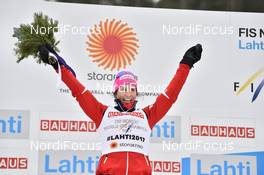 28.02.2017, Lahti, Finland (FIN): Marit Bjoergen (NOR) - FIS nordic world ski championships, cross-country, 10km women, Lahti (FIN). www.nordicfocus.com. © Thibaut/NordicFocus. Every downloaded picture is fee-liable.