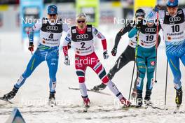 23.02.2017, Lahti, Finland (FIN): Martti Jylhae (FIN), Finn Haagen Krogh (NOR), Renaud Jay (FRA), (l-r)  - FIS nordic world ski championships, cross-country, individual sprint, Lahti (FIN). www.nordicfocus.com. © Modica/NordicFocus. Every downloaded picture is fee-liable.