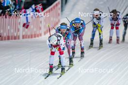 23.02.2017, Lahti, Finland (FIN): Sindre Bjoernestad Skar (NOR), Sergey Ustiugov (RUS), (l-r)  - FIS nordic world ski championships, cross-country, individual sprint, Lahti (FIN). www.nordicfocus.com. © Modica/NordicFocus. Every downloaded picture is fee-liable.