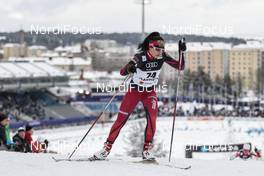 23.02.2017, Lahti, Finland (FIN): Anna Mkhitaryan (ARM) - FIS nordic world ski championships, cross-country, individual sprint, Lahti (FIN). www.nordicfocus.com. © Modica/NordicFocus. Every downloaded picture is fee-liable.