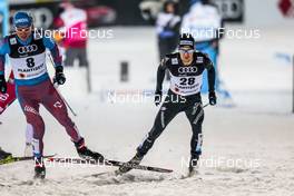 23.02.2017, Lahti, Finland (FIN): Alexander Bolshunov (RUS), Roman Furger (SUI), (l-r)  - FIS nordic world ski championships, cross-country, individual sprint, Lahti (FIN). www.nordicfocus.com. © Modica/NordicFocus. Every downloaded picture is fee-liable.
