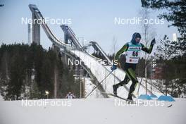22.02.2017, Lahti, Finland (FIN): Achbadrakh Batmunkh (MGL) - FIS nordic world ski championships, cross-country, individual sprint, Lahti (FIN). www.nordicfocus.com. © NordicFocus. Every downloaded picture is fee-liable.
